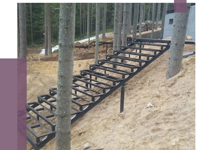 Монтаж металлических лестниц в Ялте от 13536 руб. 