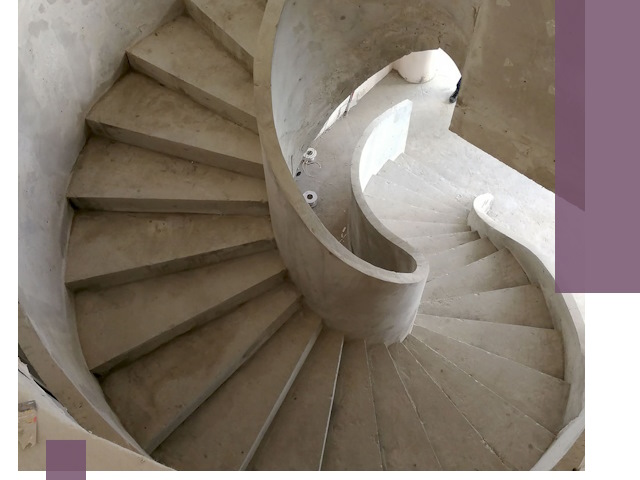 Монтаж бетонных лестниц под ключ в Ялте быстро и надежно