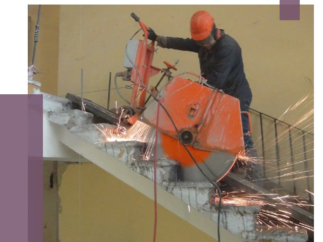 Демонтаж бетонных лестниц в Ялте от 4597 руб. за м2 | ПРОЛЁТ-Ялт