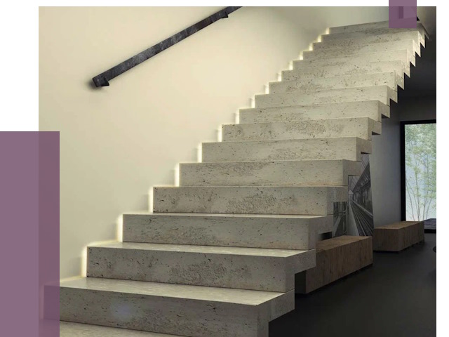 Облицовка бетонных лестниц в Ялте от 4597 руб/м2 