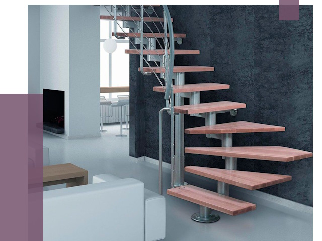 Модульные лестницы в Ялте от 16856 руб. — купить в ПРОЛЁТ-Ялт