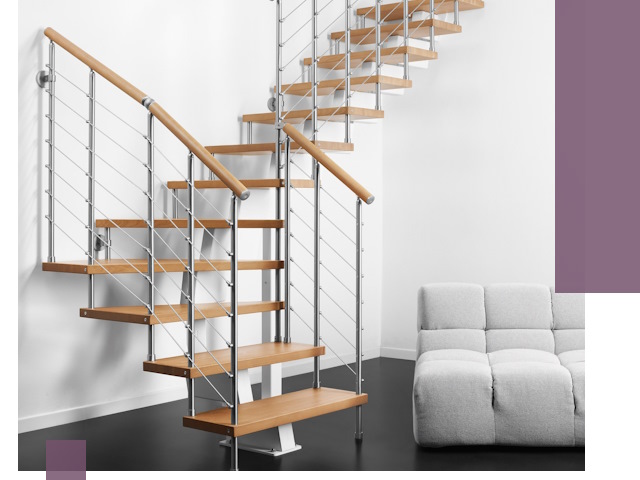 Модульные лестницы под ключ в Ялте — монтаж и изготовление
