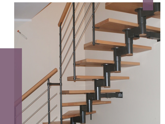 Изготовление модульных лестниц в Ялте от 11493 руб. 