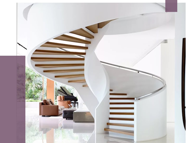 Винтовые лестницы в Ялте под ключ от 48526 руб. | ПРОЛЁТ-Ялт