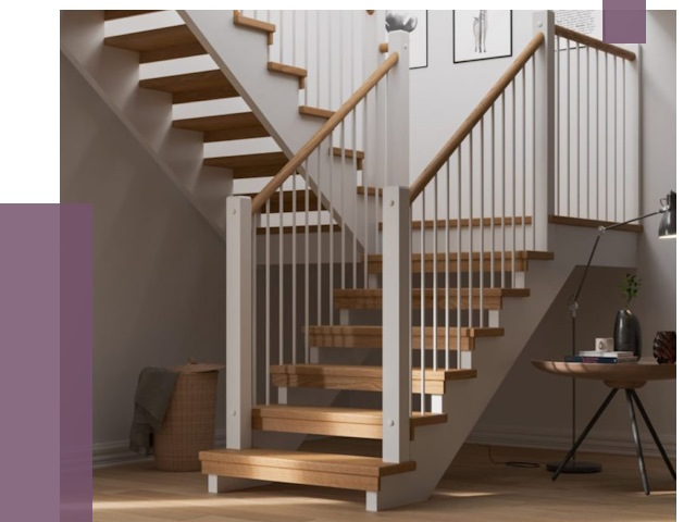 Маршевые лестницы в Ялте от 38055 руб. — монтаж | ПРОЛЁТ-Ялт