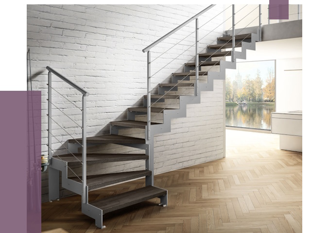 Г-образные лестницы под ключ в Ялте от 37033 руб. | ПРОЛЁТ-Ялт