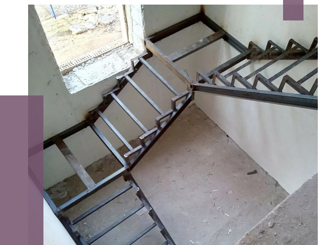 Монтаж лестниц на металлокаркасе в Ялте от 12770 руб. — ПРОЛЁТ-Ялт