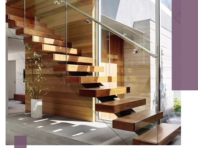 Современные лестницы на заказ в Ялте — изготовление и монтаж