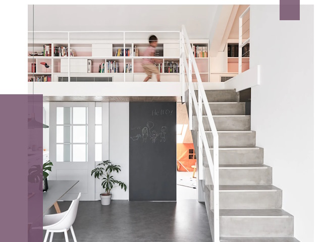 Лестницы для двухуровневой квартиры в Ялте от 176226 руб. | ПРОЛЁТ-Ялт