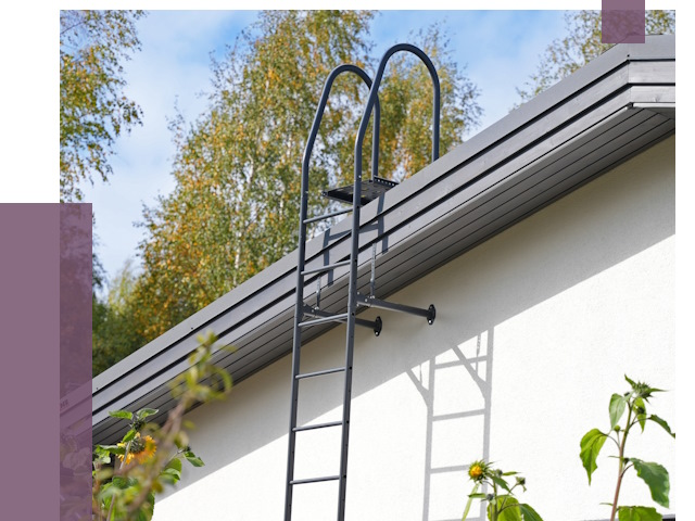 Лестницы на крышу в Ялте от 19104 руб. — монтаж и монтаж ПРОЛЁТ-Ялт