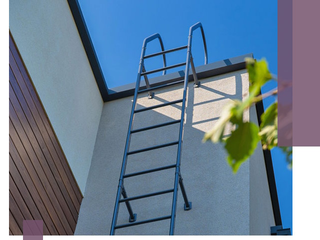 Лестницы на крышу в Ялте — изготовление, монтаж, демонтаж