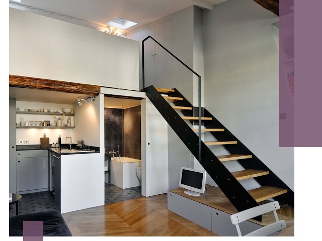 Лестницы на антресоль под ключ в Ялте — изготовление и монтаж