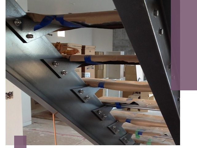 Усиление лестничных конструкций и усиление опор в Ялте