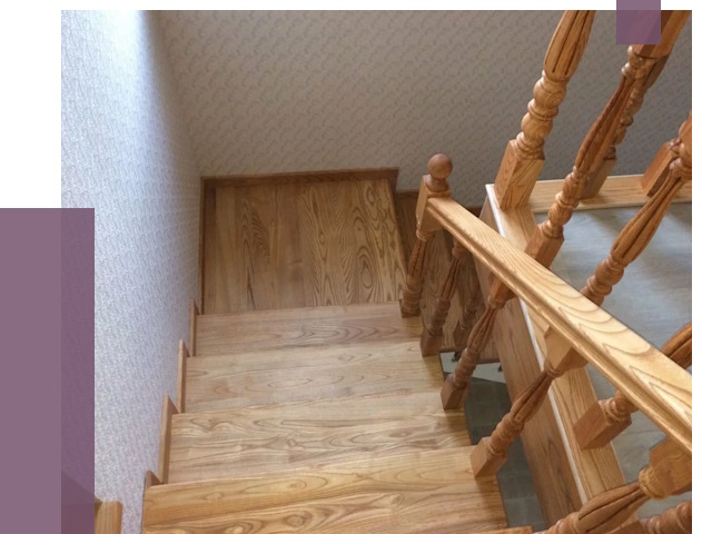 Сосновые лестницы в Ялте под ключ от 8071 руб.  | ПРОЛЁТ-Ялт