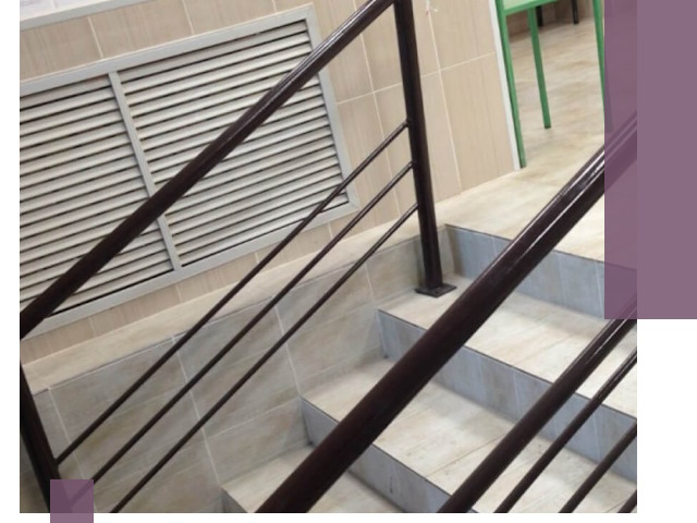 Изготовление перил из металла под ключ в Ялте