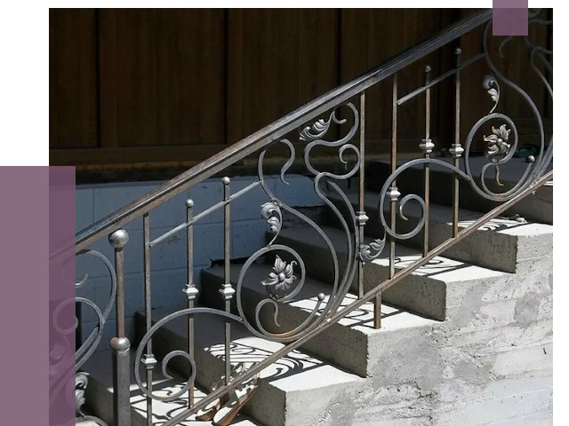 Кованые перила в Ялте от 8684 руб. под ключ — качество от ПРОЛЁТ-Ялт
