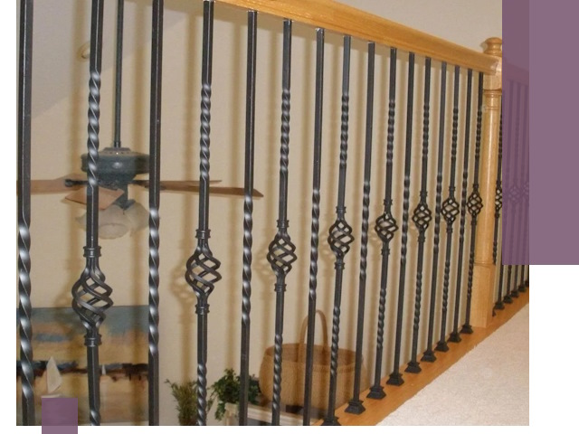 Изготовление и монтаж кованных перил в Ялте под ключ