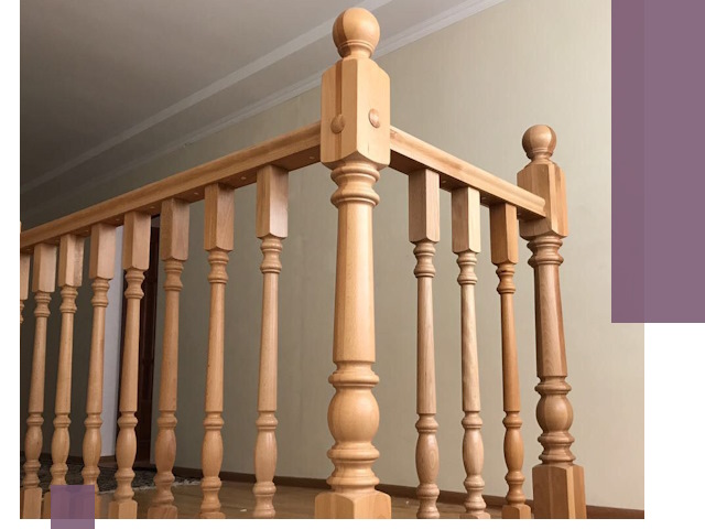 Деревянные перила на заказ в Ялте: монтаж и изготовление