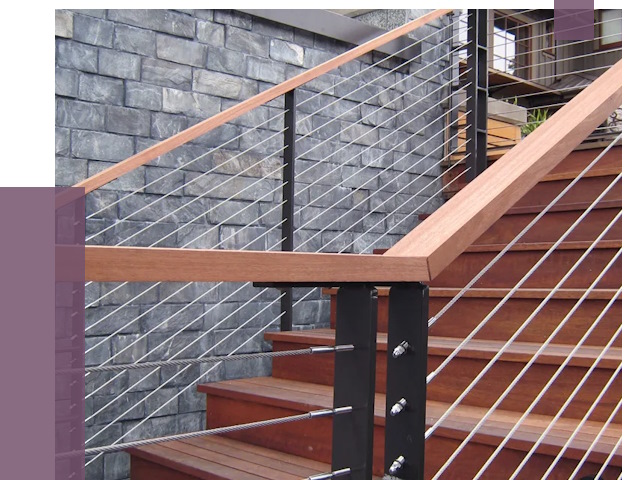 Тросовые перила под ключ в Ялте от 7764 руб.