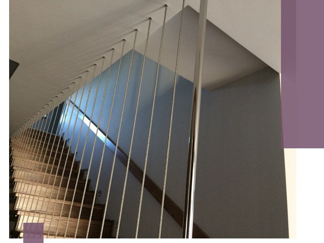 Тросовые перила под ключ в Ялте — производство и монтаж