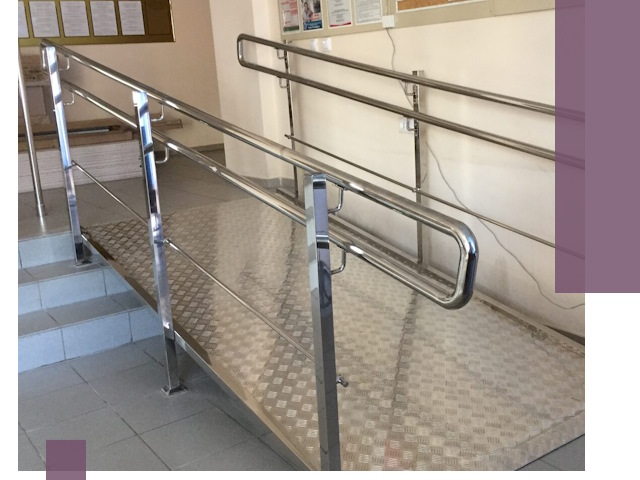 Перила для инвалидов в Ялте — надежные поручни и ограждения