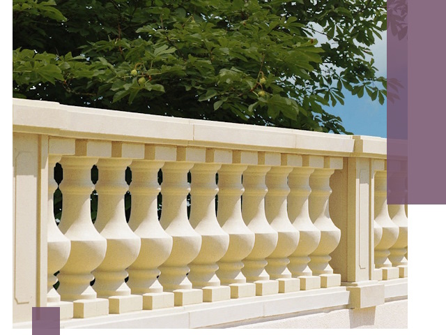 Установка балюстрады в Ялте: изготовление и монтаж под ключ