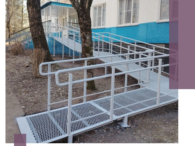 Пандусы под ключ в Ялте: изготовление, монтаж и демонтаж