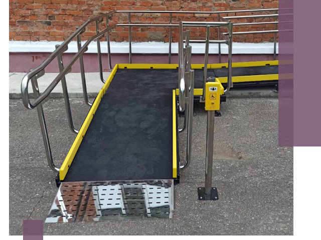 Изготовление наклонных пандусов для инвалидов в Ялте