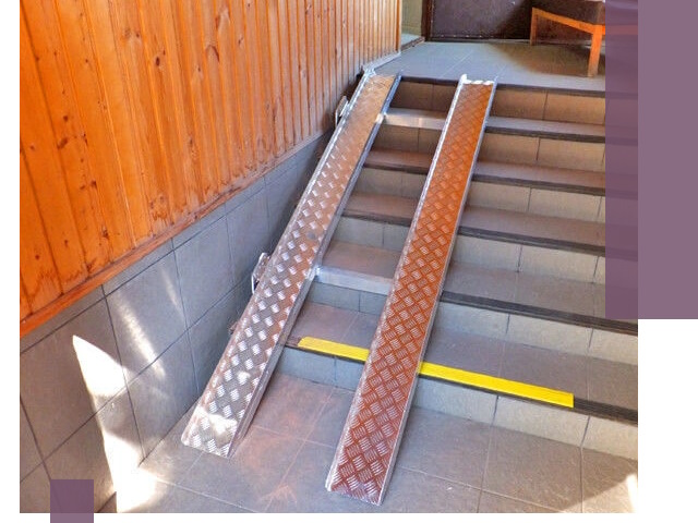 Складные пандусы под заказ и монтаж в Ялте