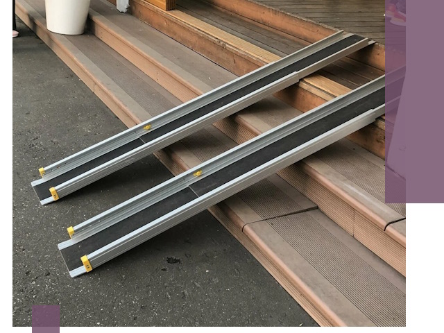 Телескопические пандусы под ключ в Ялте — изготовление и монтаж