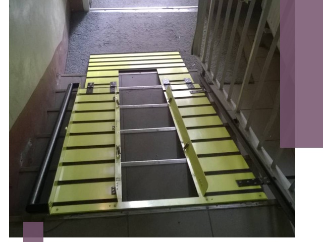 Профессиональный монтаж пандуса в подъезд в Ялте