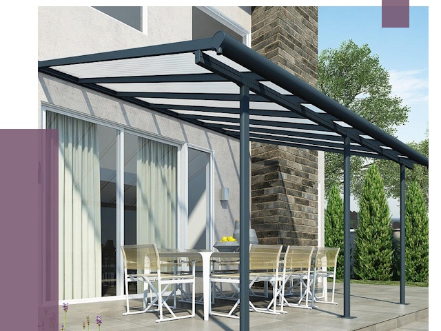 Навесы пристенные в Ялте от 9092 руб. — монтаж и установка | ПРОЛЁТ-Ялт