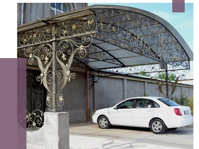 Кованые навесы в Ялте от 14558 руб. | ПРОЛЁТ-Ялт