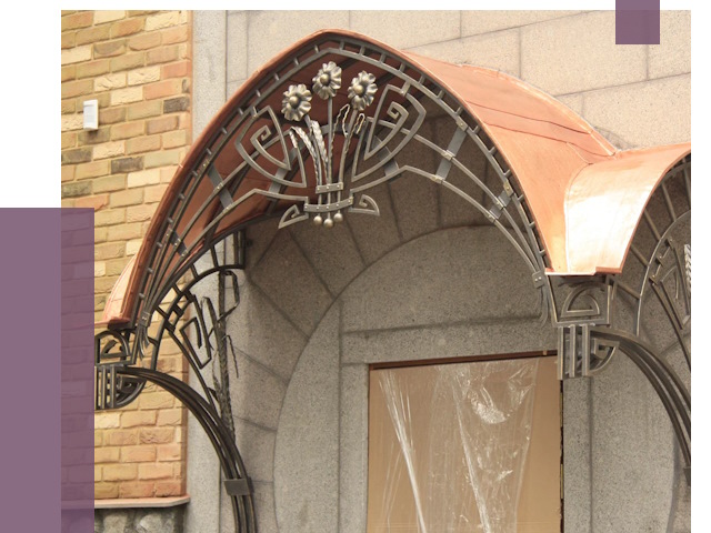 Арочные козырьки в Ялте от 14558 руб. 