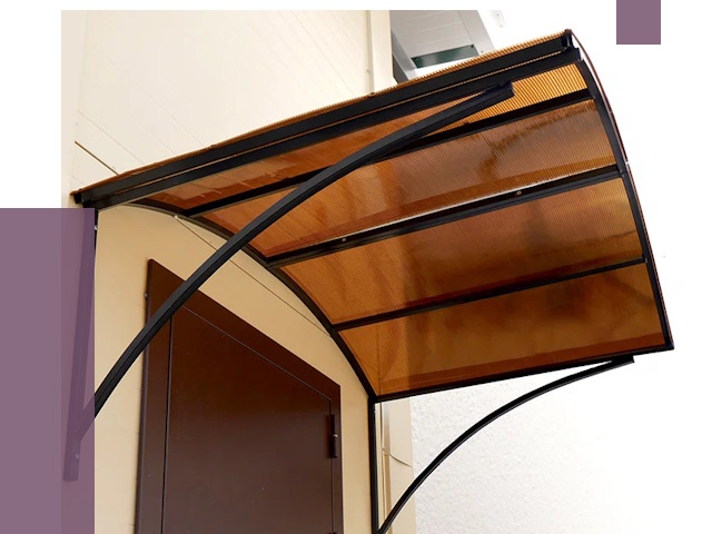 Недорогие козырьки в Ялте от 7580 руб.  | ПРОЛЁТ-Ялт