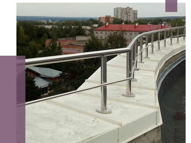 Парапеты и ограждения кровли в Ялте от 4955 руб. 