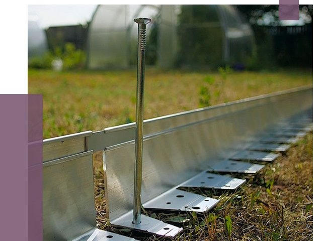 Металлические бордюры для газона в Ялте от 4291 руб. | ПРОЛЁТ-Ялт