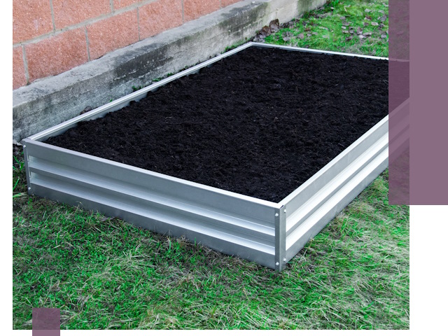 Металлические бордюры для грядок в Ялте: прочность и аккуратность