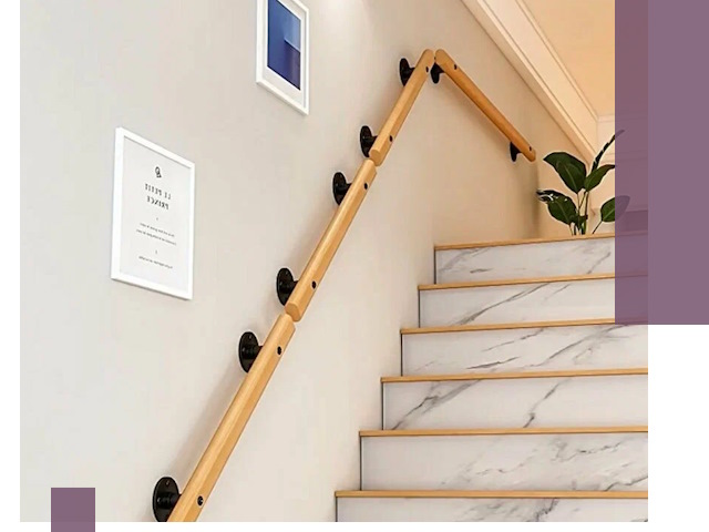 Поручни металлические и деревянные под ключ в Ялте