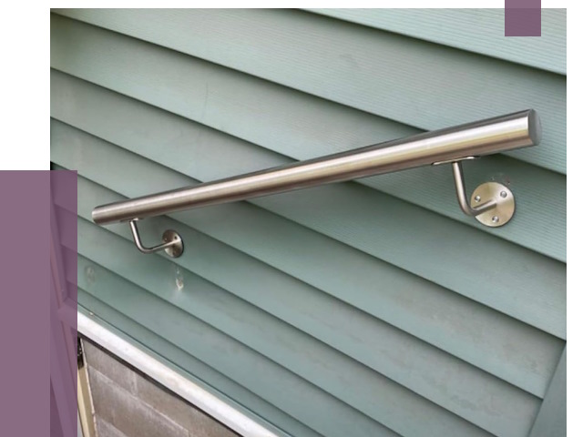 Поручни из нержавеющей стали в Ялте от 7662 руб.  | ПРОЛЁТ-Ялт